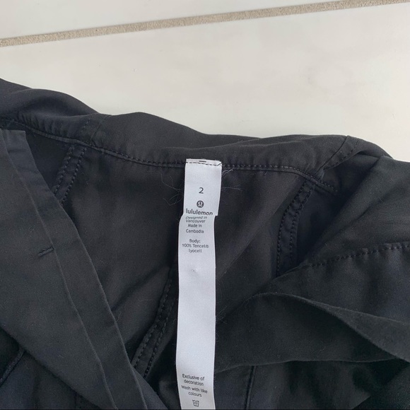 Lululemon City Stroll Jacket black light coat - Picture 9 of 12